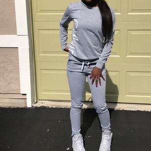 Grey Calvin Klein Set